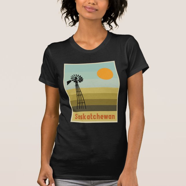 Camiseta Saskatchewan Canadá (Anverso)