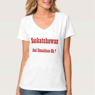 Camiseta Saskatchewan real canadiense