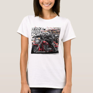Camiseta Sasquatch Bigfoot Joyride Motorcycle Adventure