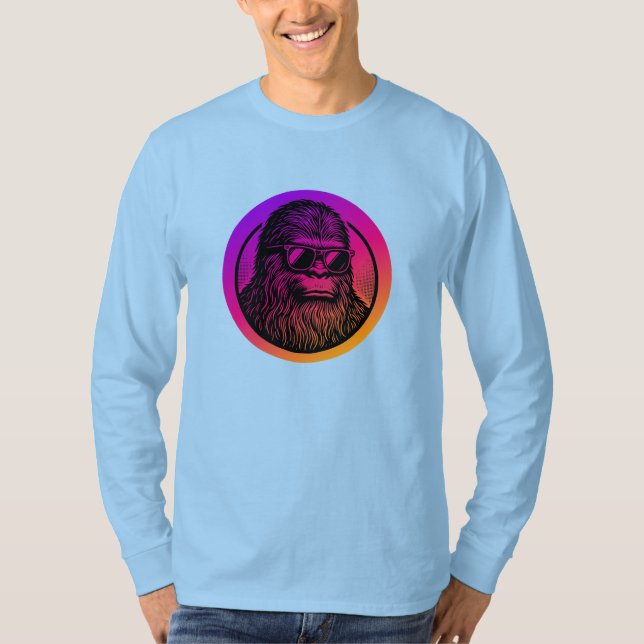 Camiseta Sasquatch con gafas de sol (Anverso)