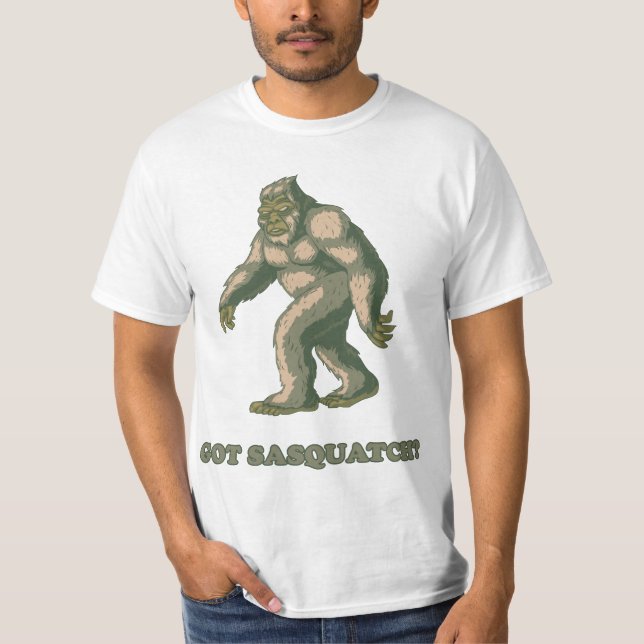 Camiseta ¿Sasquatch conseguido? (Anverso)