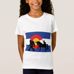 Camiseta Sasquatch de Colorado, Jackalope, Unicornio