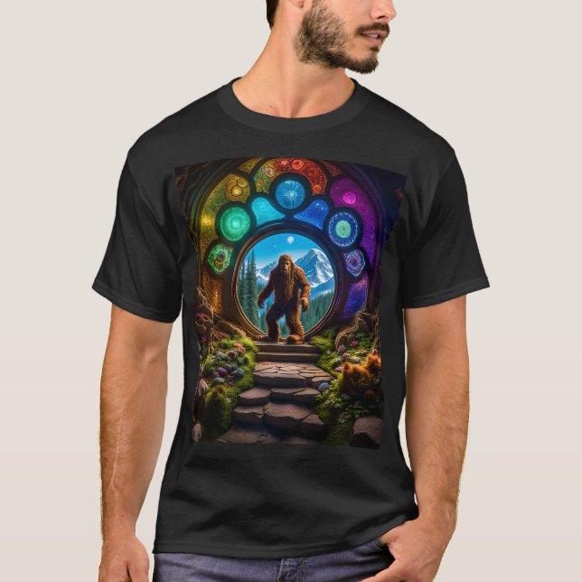 Camiseta Sasquatch Dimensional Portal (Anverso)