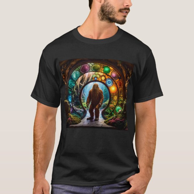 Camiseta Sasquatch Dimensional Portal (Anverso)