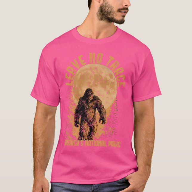 Camiseta Sasquatch divertido (Anverso)