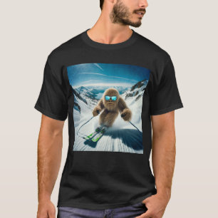Camiseta Sasquatch el esquiador