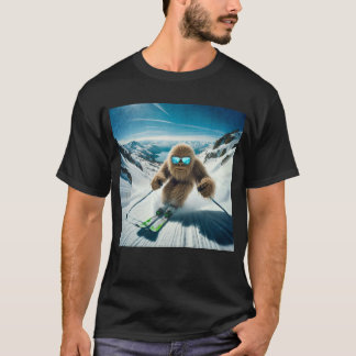 Camiseta Sasquatch el esquiador