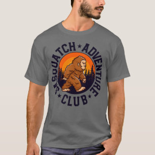 Camiseta Sasquatch Equipo de aventura Retro Vintage Bigfoot