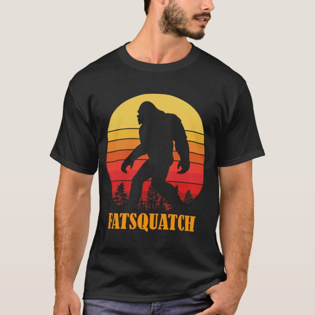 Camiseta Sasquatch Fatsquatch Bigfoot (Anverso)