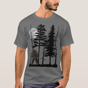 Camiseta Sasquatch Pie Grande En La Halloween Forestal