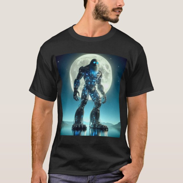 Camiseta Sasquatch Robot (Anverso)