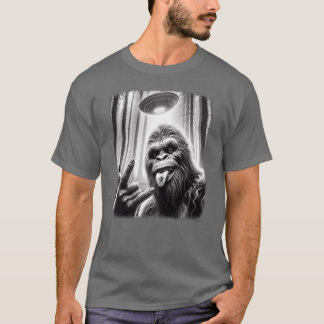 Camiseta Sasquatch Sie Pie Grande Rock On OVNI Alien divert
