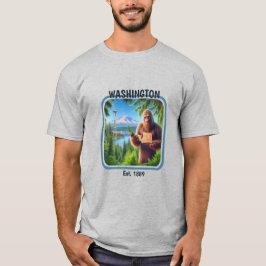 Camiseta Sasquatch Washington Souvenir Travel Gift