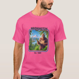 Camiseta Sasquatch Washington Souvenir Travel Gift