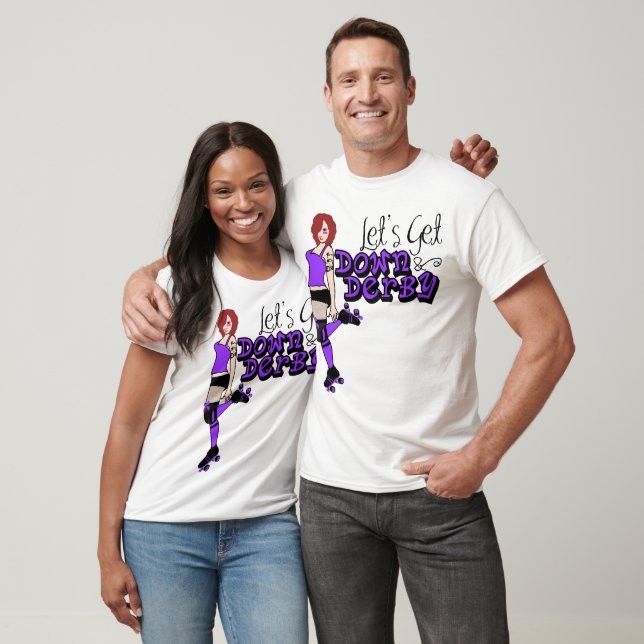 Camiseta Sass E. Purple Down & Derby (Unisexo)