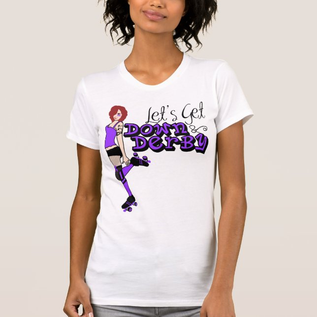 Camiseta Sass E. Purple Down & Derby T-Shirt (Anverso)