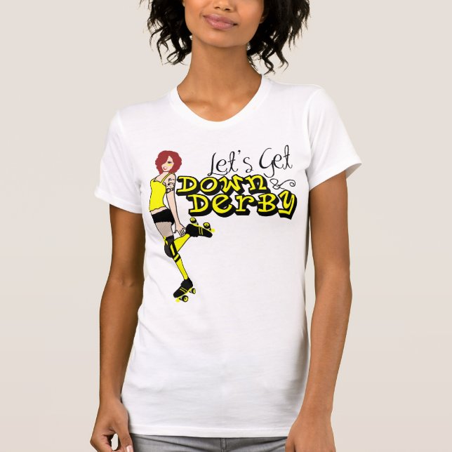 Camiseta Sass E. Yellow Down & Derby T-Shirt (Anverso)