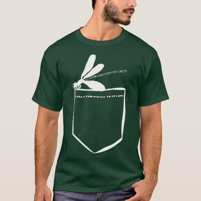 Camiseta Sassenach Pocket Dragonflies Inspira fallos (Anverso)