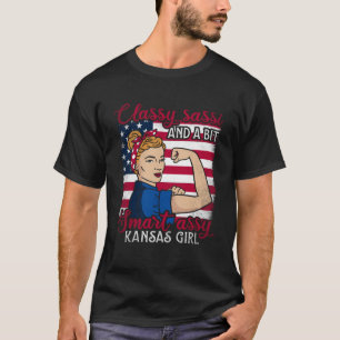 Camiseta Sassi Clásico Y Un Chica Assi Kansas Un Poco Intel