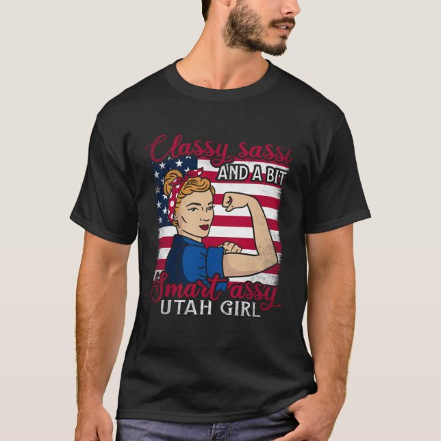 Camiseta Sassi con clase y un poco de trasero inteligente C (Anverso)