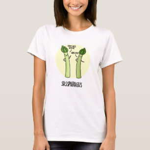 Camiseta Sassparagus Funny Asparagus Vegetable Pun