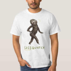 Camiseta "Sassquatch - Sassy Bigfoot"