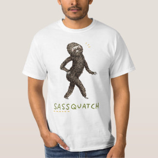 Camiseta "Sassquatch - Sassy Bigfoot"