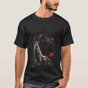 Camiseta Sassy 66 Fabulous Flower High Heel 6