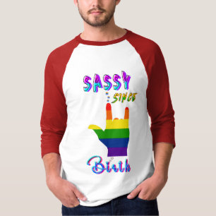 Camiseta Sassy desde el nacimiento