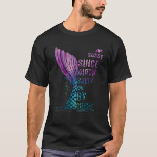Camiseta Sassy desde el nacimiento Salty por elección Sirvi