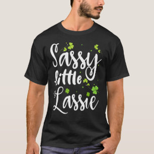 Camiseta Sassy Little Lassie San Patricio Día 2