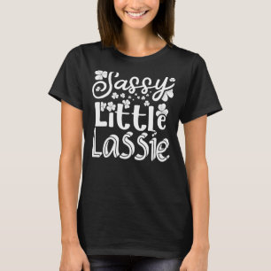Camiseta Sassy Little Lassie St. Patrick's Day 5