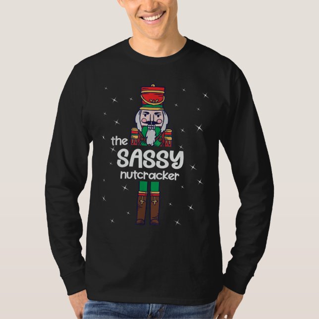 Camiseta Sassy Nutcracker Family Mating (Anverso)