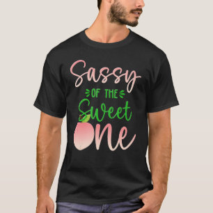 Camiseta Sassy Of Birthday One Peach Primera Fruta De Veran