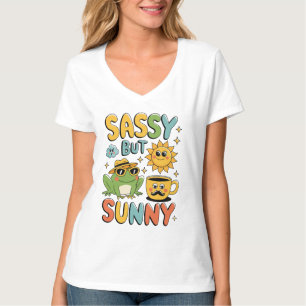 Camiseta Sassy pero Sunny - Gracioso verano de rana