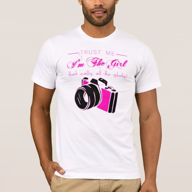 Camiseta Sassy Photographer Chica T Shirt (Anverso)