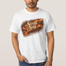 Camiseta Sassy Sag Zodiac – Fuego Sagitario Audaz