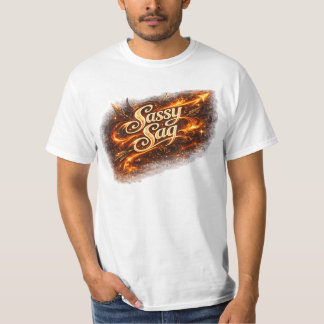 Camiseta Sassy Sag Zodiac – Fuego Sagitario Audaz