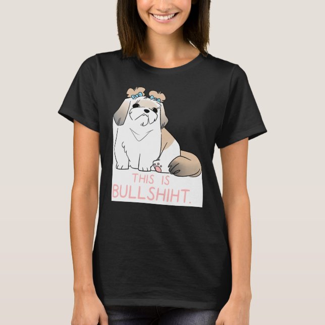 Camiseta Sassy Shih Tzu (Anverso)