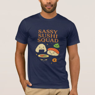 Camiseta Sassy Squad Tee de Sushi Lover
