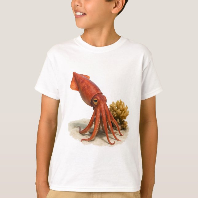 Camiseta Sassy Squid sobre la patrulla (Anverso)