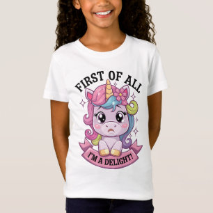 Camiseta Sassy sulky unicorn