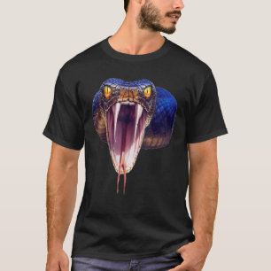 Camiseta Sasuy Black Mamba Snake Halloween Disstume Gif