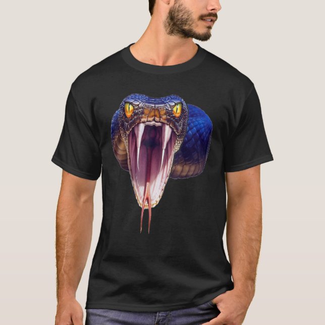 Camiseta Sasuy Black Mamba Snake Halloween Disstume Gif (Anverso)