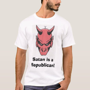 Camiseta ¡Satan es un republicano!