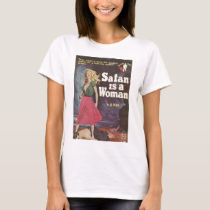 Camiseta ¡satan es una mujer!