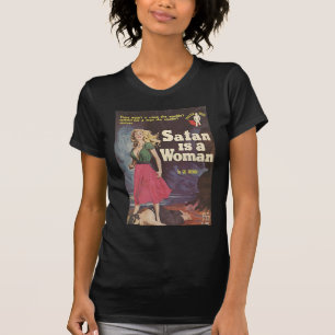 Camiseta ¡satan es una mujer!