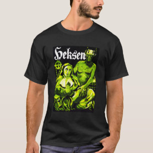 Camiseta Satan Nun Witch Halloween Monster Horror Movie