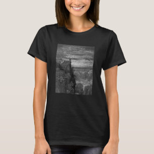 Camiseta Satan se abre paso a través de Eden Gustave Dore