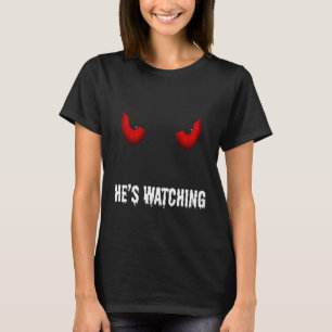 Camiseta Satan Te Está Viendo